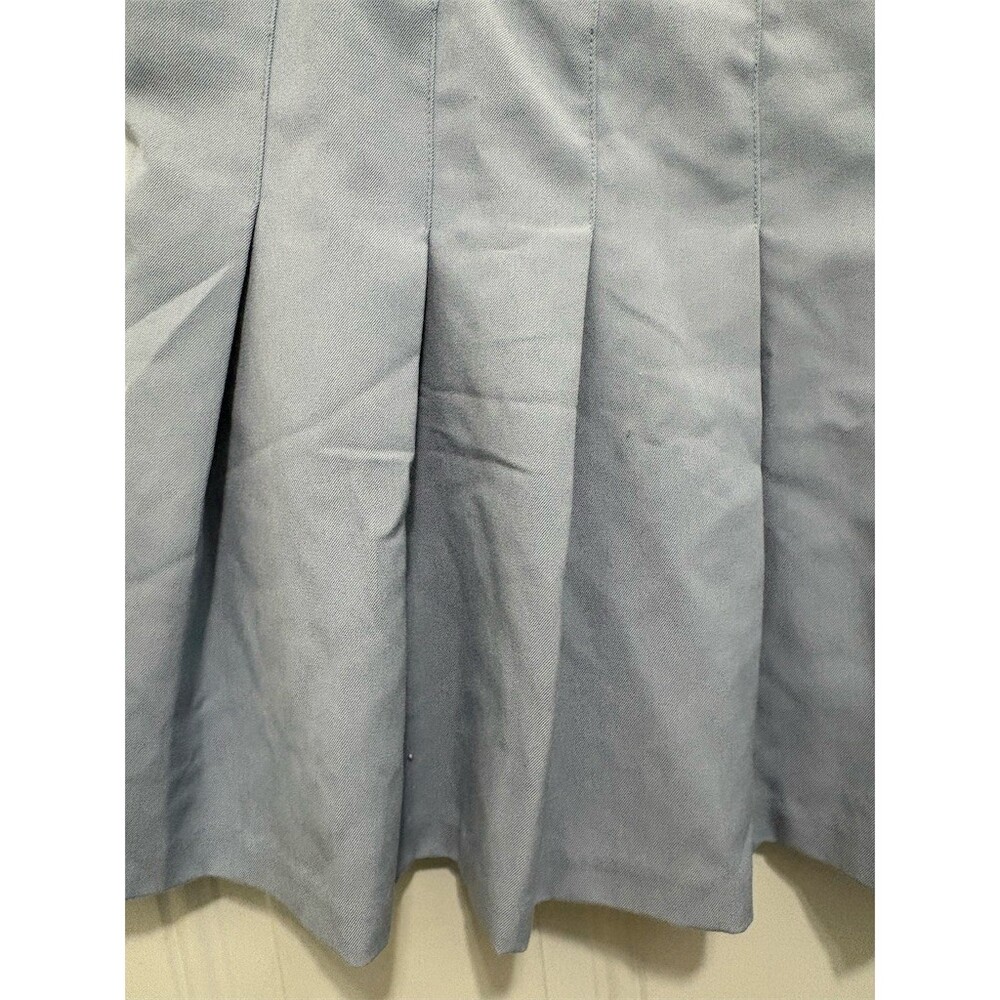 H&M Divided Skirt Womens Size 14 Light Blue Pleated Mini Schoolgirl Tennis - Picture 3 of 7